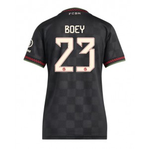 Fotbalové Dres Bayern Munich Sacha Boey #23 Dámské Třetí Oblečení 2025-26 Krátký Rukáv